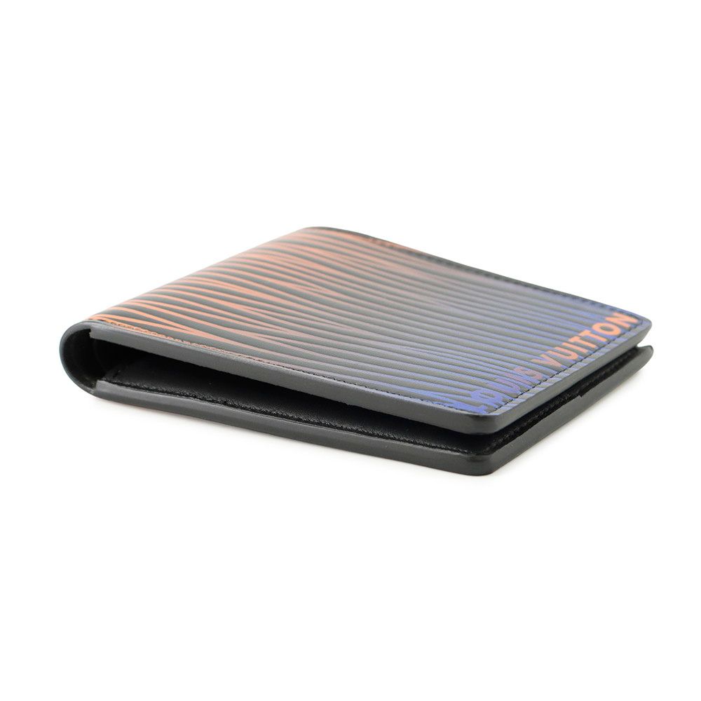 Louis Vuitton Bifold Wallet Epi XL Portefeuille Calf Black — view 2