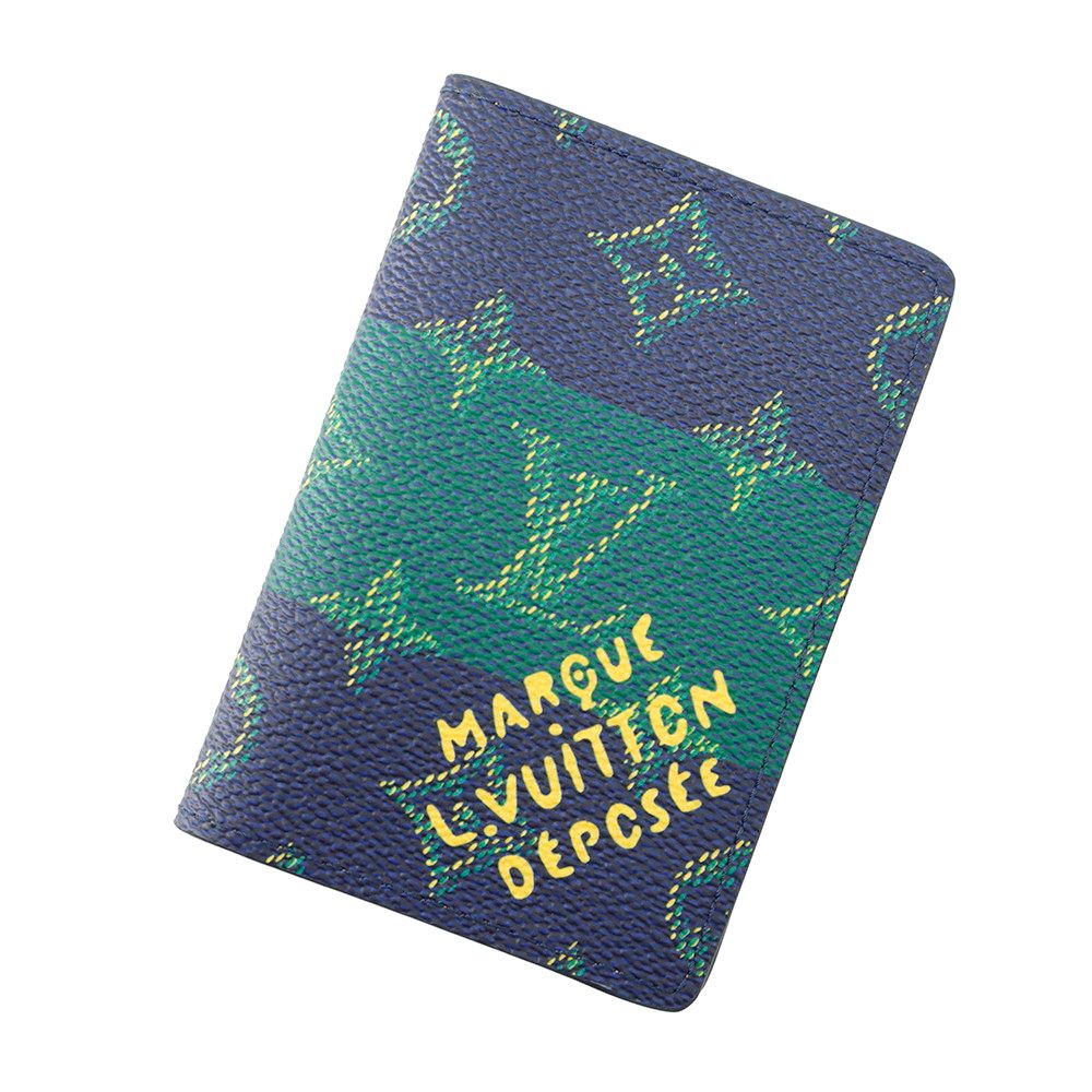Louis Vuitton Card Case Monogram Heritage Canvas Organizer de Poche Business