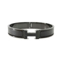 Hermes Bracelet Click HH Black Bangle