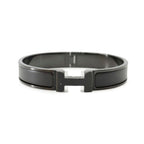 Hermes Bracelet Click HH Black Bangle