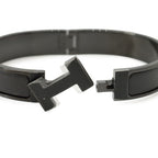Hermes Bracelet Click HH Black Bangle — view 5