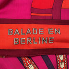 Hermes Shawl Carre 140 Geant Bae Roulis Balade en Berli Cashmere Silk Scarf — view 3