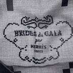 Hermes Scarf Carre 100 Brides de Gala Pixel Cashmere Silk — view 2