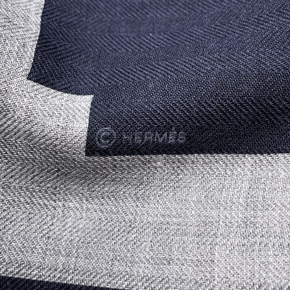 Hermes Scarf Carre 100 Brides de Gala Pixel Cashmere Silk — view 3