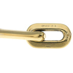 Louis Vuitton Book le Dreuille 2 Maillon PM Earrings Gold — view 5