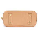 Louis Vuitton Monogram Alma BB 2-Way Shoulder Bag Brown Leather Gold — view 4