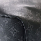 Louis Vuitton Monogram Eclipse Vivienne Keepall Bandouliere 50 Boston Bag Black — view 5