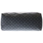 Louis Vuitton Monogram Eclipse Vivienne Keepall Bandouliere 50 Boston Bag Black — view 4