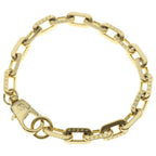Louis Vuitton LV Edge MM Chain Necklace Gold — view 2