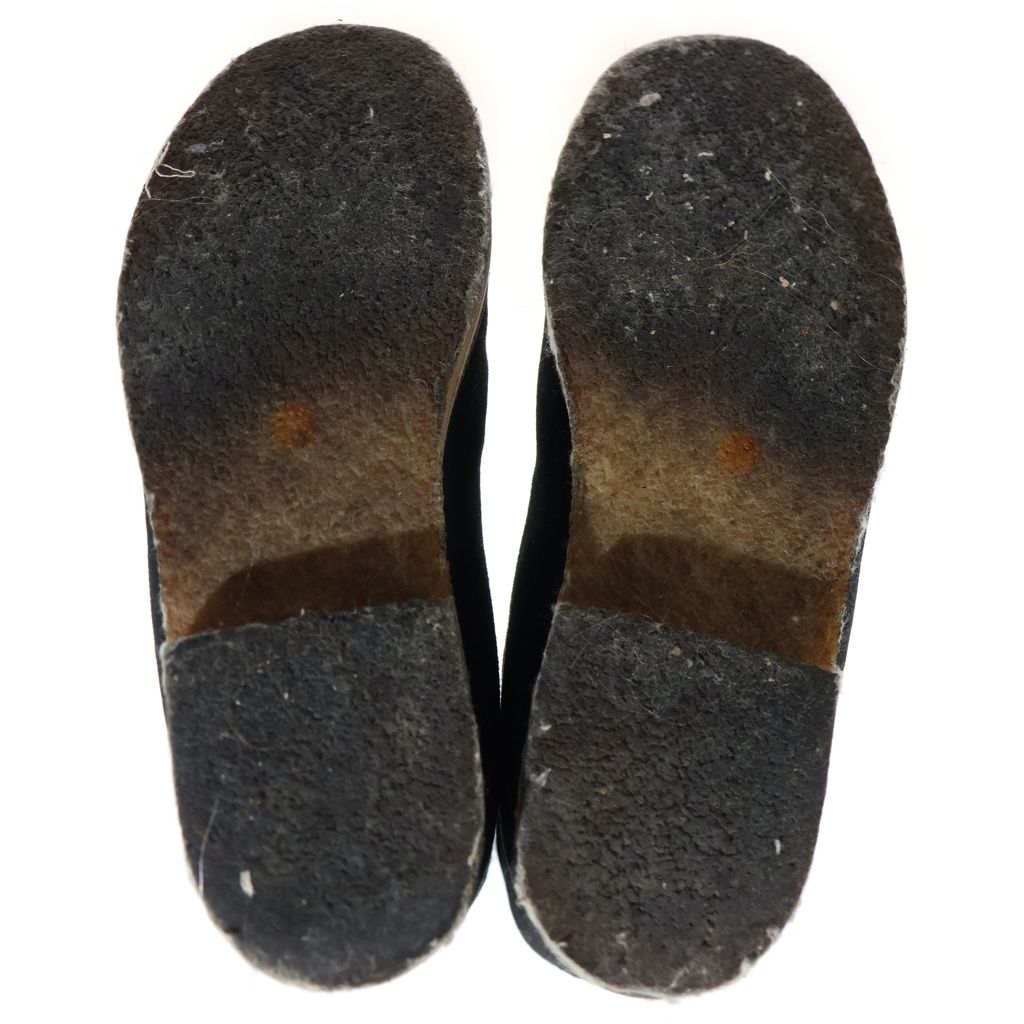 Hermes Martin Margiela Era Cles Pro Heels Shearling Boots Long Black — view 4
