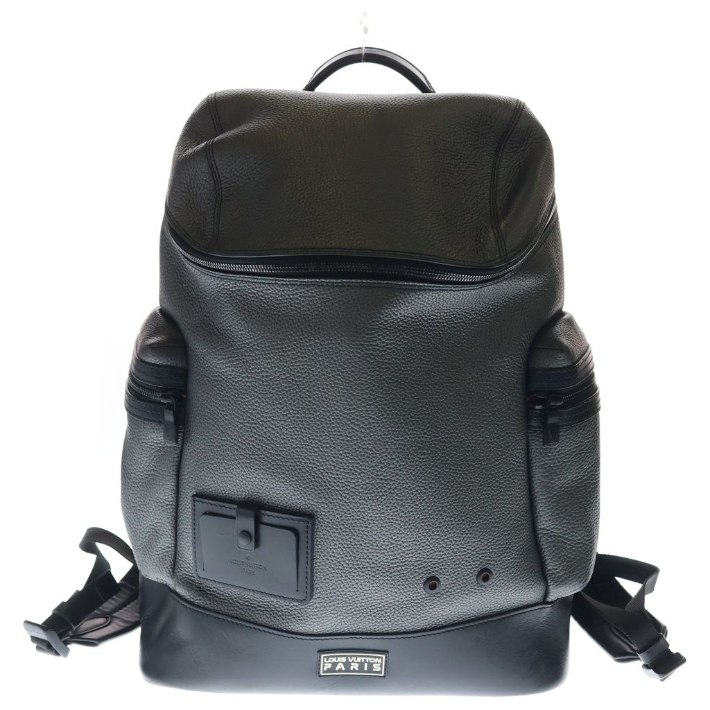 Louis Vuitton Taurillon Metal Alpha Backpack Leather Black