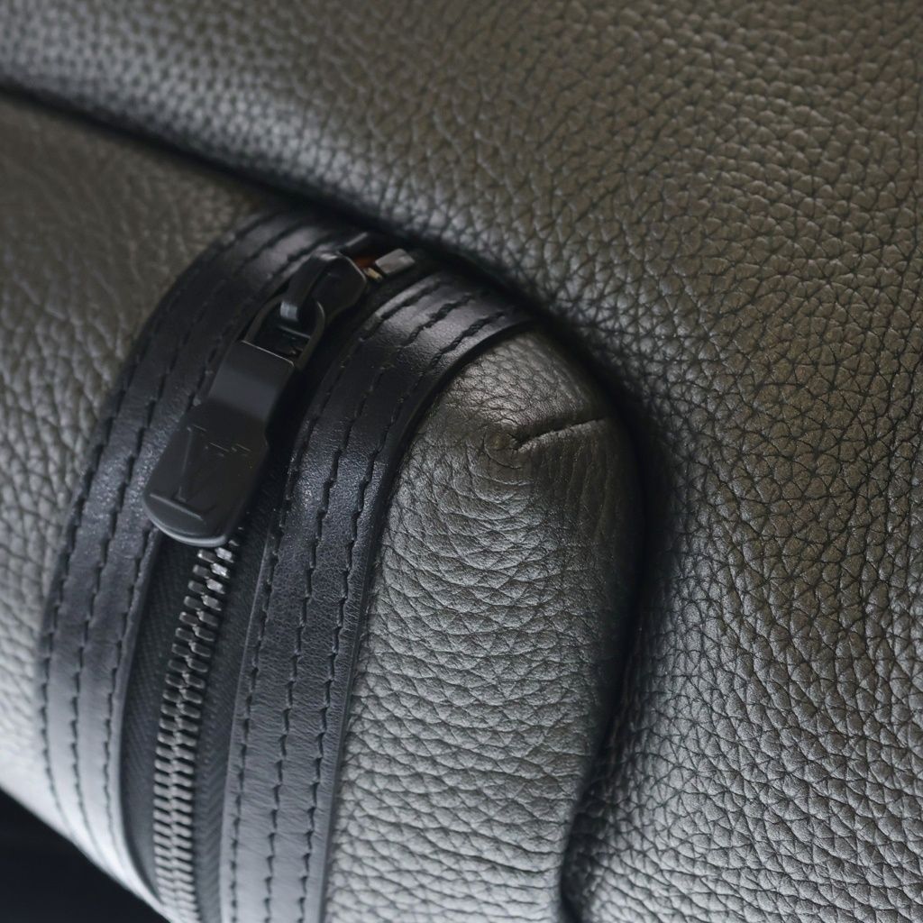 Louis Vuitton Taurillon Metal Alpha Backpack Leather Black — view 7
