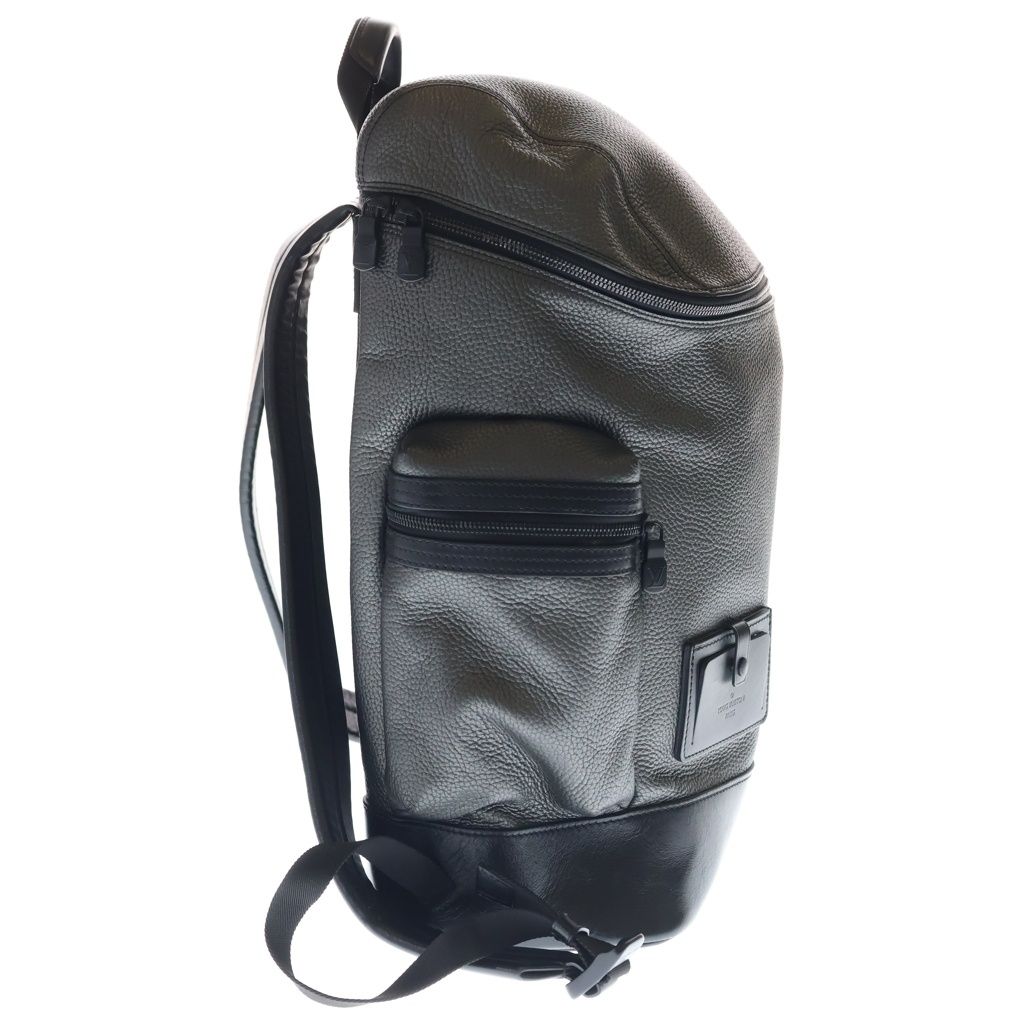 Louis Vuitton Taurillon Metal Alpha Backpack Leather Black — view 3