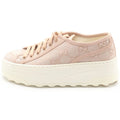 Gucci GG Canvas Low Top Sneakers Tennis Line Pink