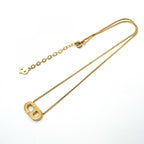 Dior Necklace CD Logo Gold Plated — view 3