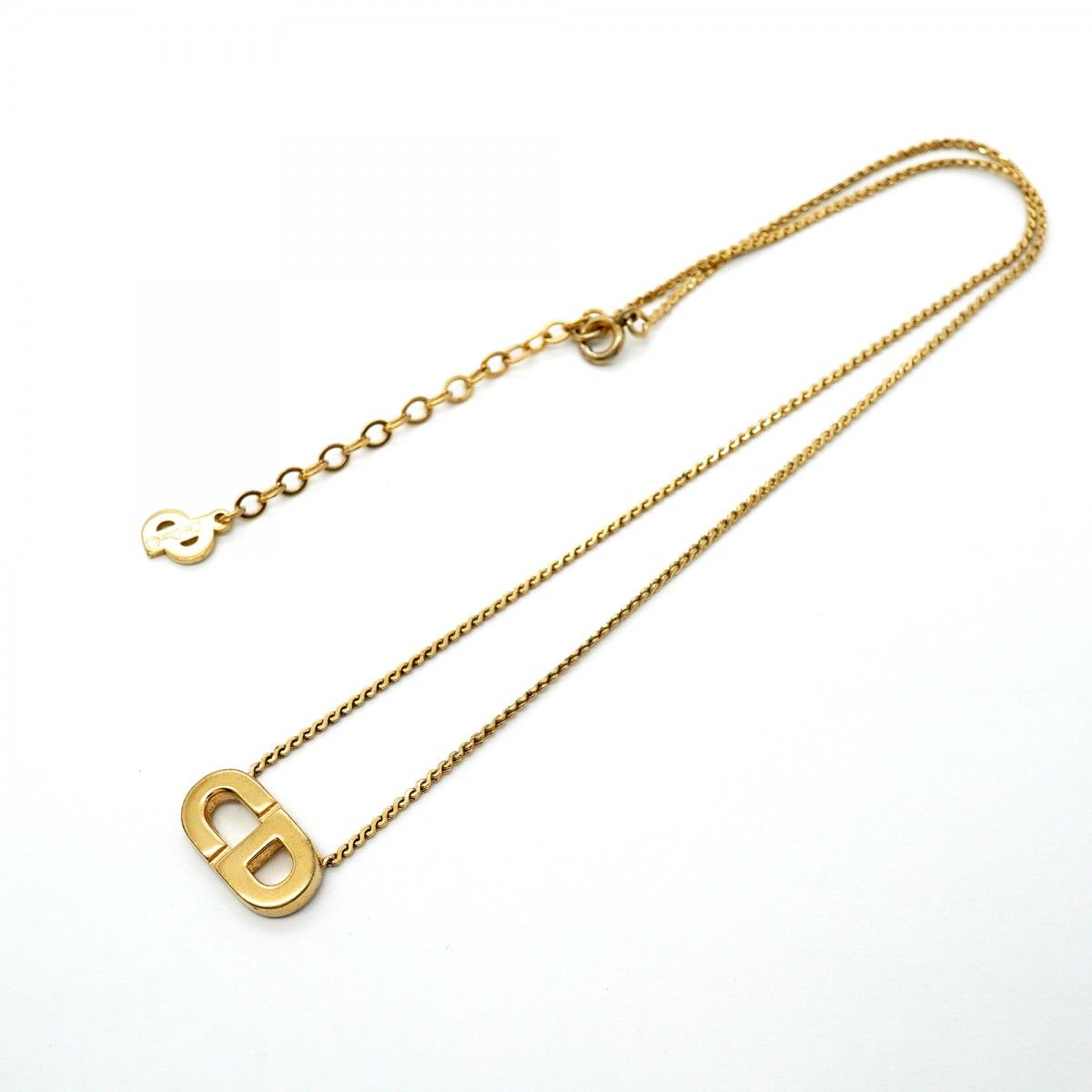 Dior Necklace CD Logo Gold Plated — view 3