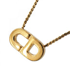 Dior Necklace CD Logo Gold Plated