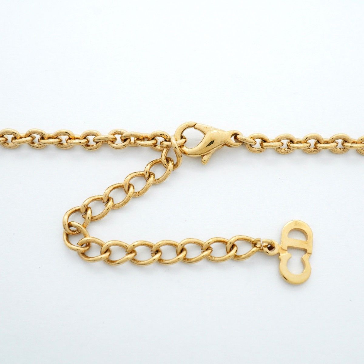 Dior Necklace Logo Gold Plated — view 4