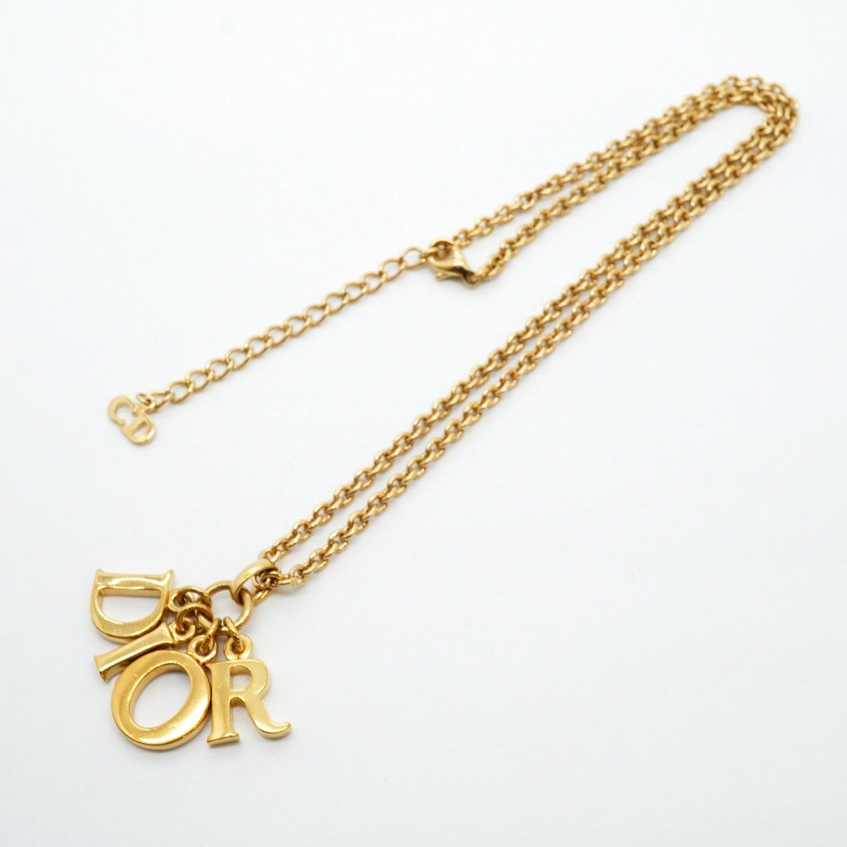 Dior Necklace Logo Gold Plated — view 3