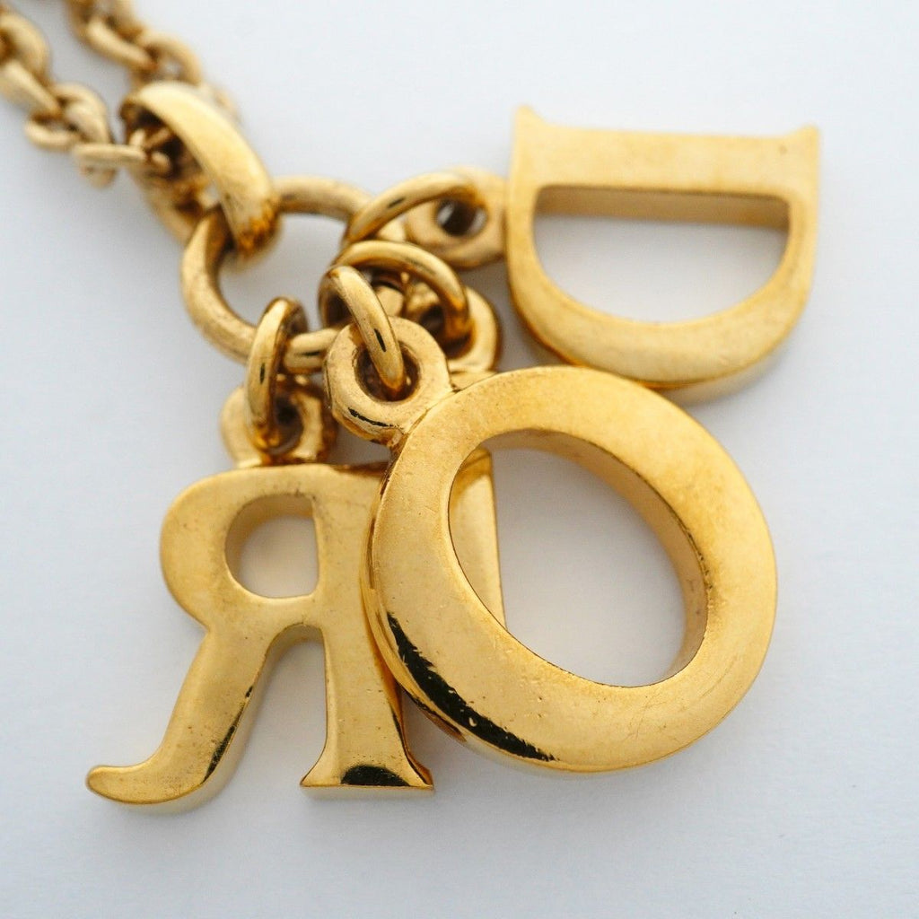 Dior Necklace Logo Gold Plated — view 7