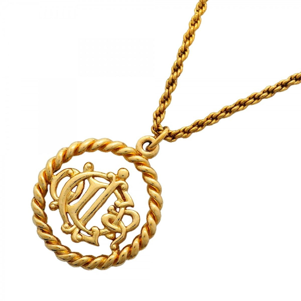 Dior Necklace Emblem Round