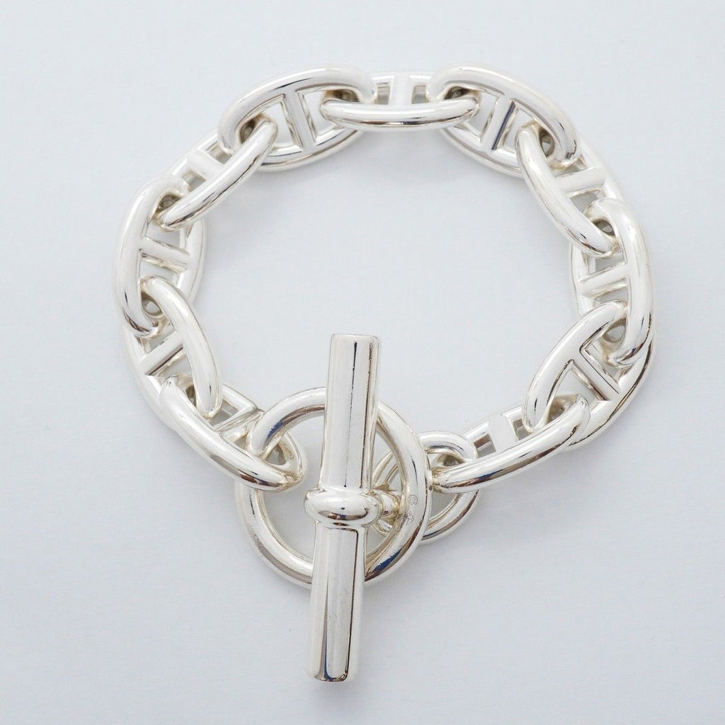 Hermes Bracelet Chaine D'ancre GM Silver — view 3