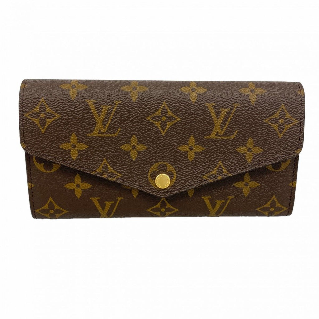Louis Vuitton Wallet Monogram Portefeuille Sarah Brown Rose Velours