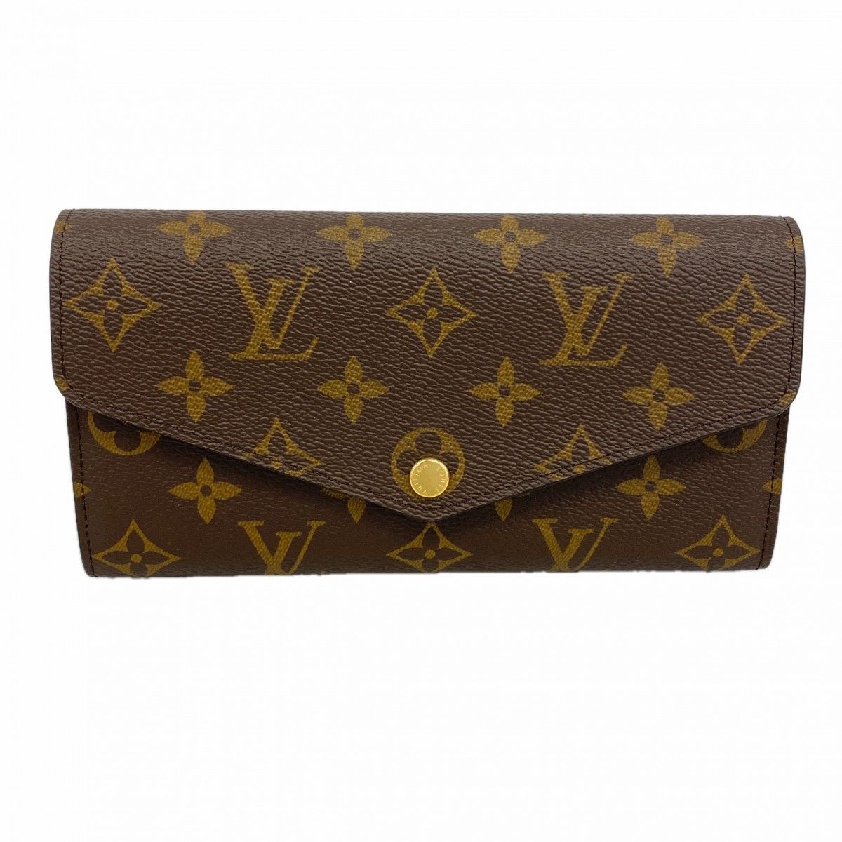 Louis Vuitton Wallet Monogram Portefeuille Sarah Brown Rose Velours