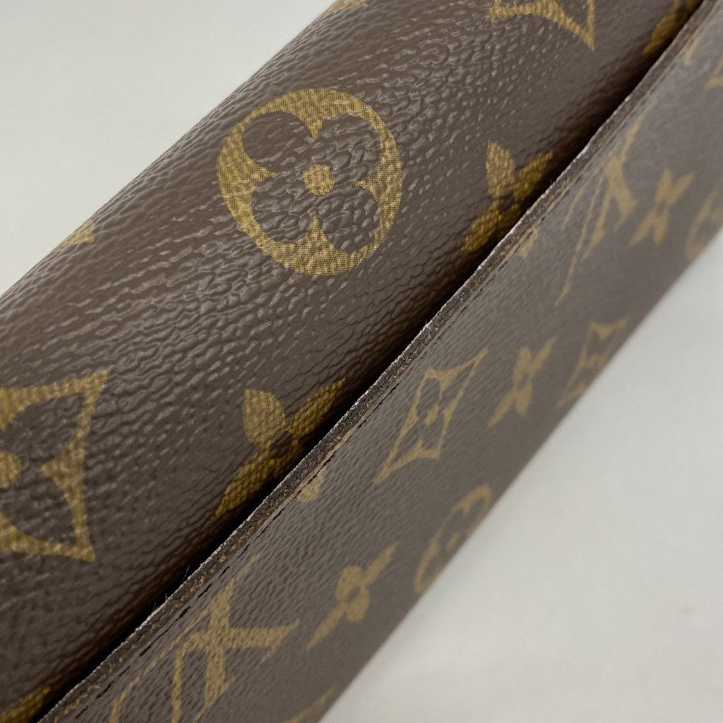 Louis Vuitton Wallet Monogram Portefeuille Sarah Brown Rose Velours — view 6