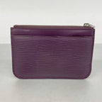 Louis Vuitton Coin Case Epi Pochette Cles NM Cassis — view 6