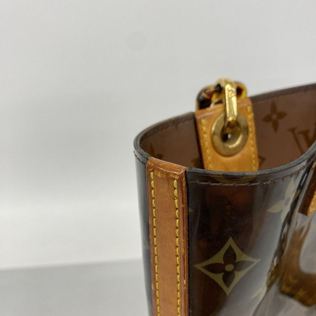 Louis Vuitton Tote Monogram Cruise Collection Cover Amble MM Brown — view 8