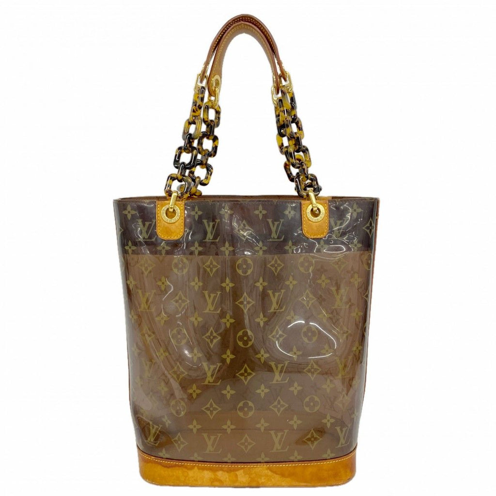 Louis Vuitton Tote Monogram Cruise Collection Cover Amble MM Brown