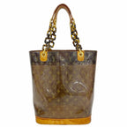 Louis Vuitton Tote Monogram Cruise Collection Cover Amble MM Brown