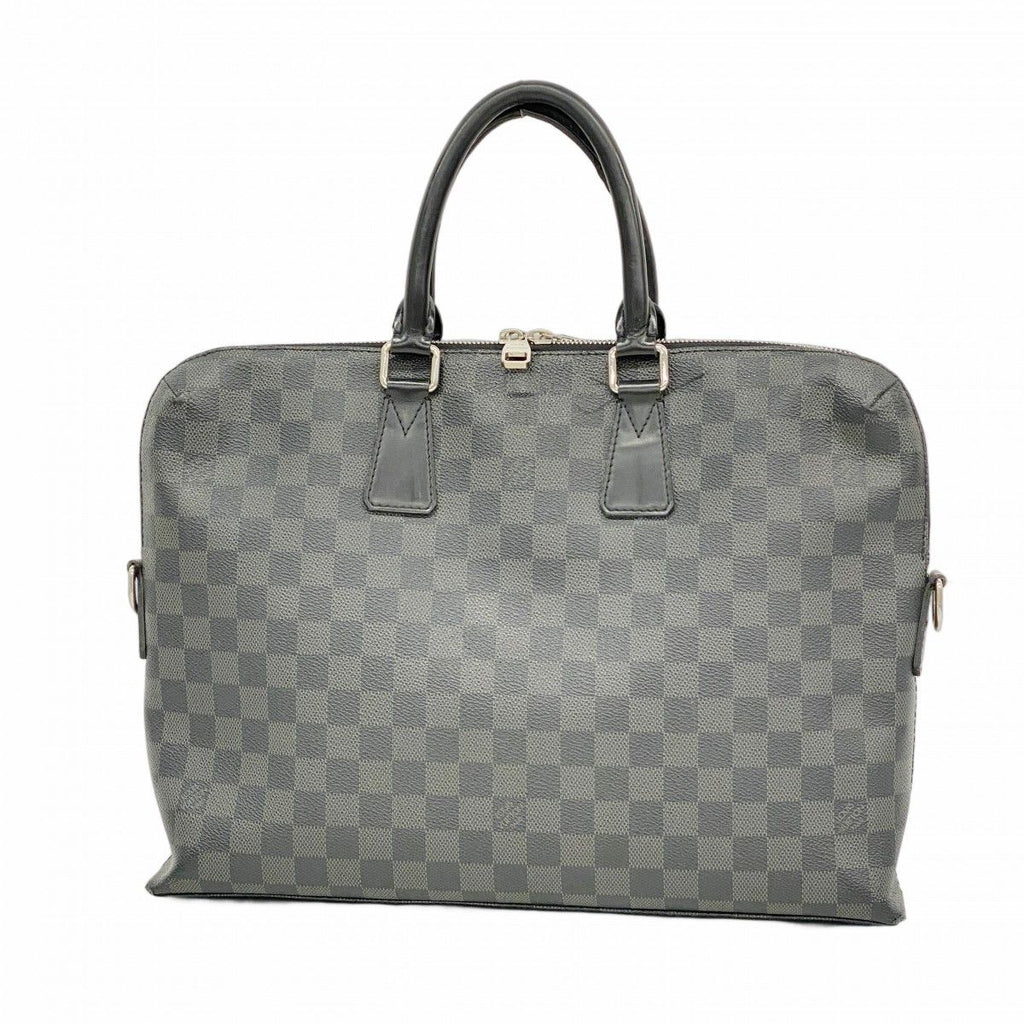 Louis Vuitton Briefcase Damier Graphite Porte Documents Jour Black
