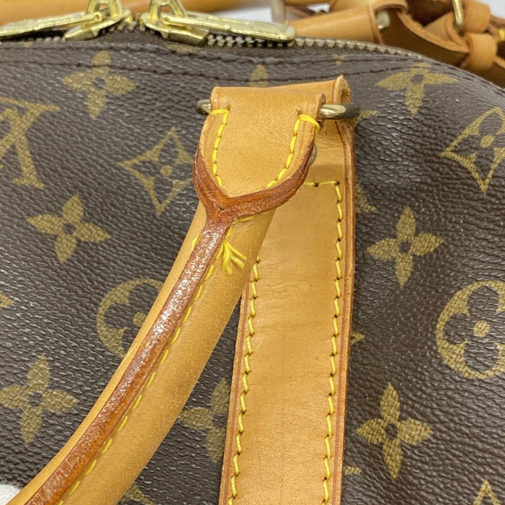 Louis Vuitton Boston Bag Monogram Keepall Bandouliere 60 Brown — view 9