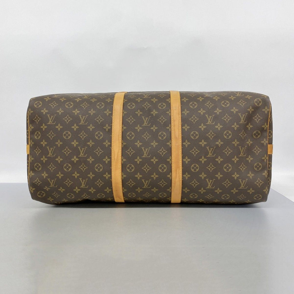 Louis Vuitton Boston Bag Monogram Keepall Bandouliere 60 Brown — view 3
