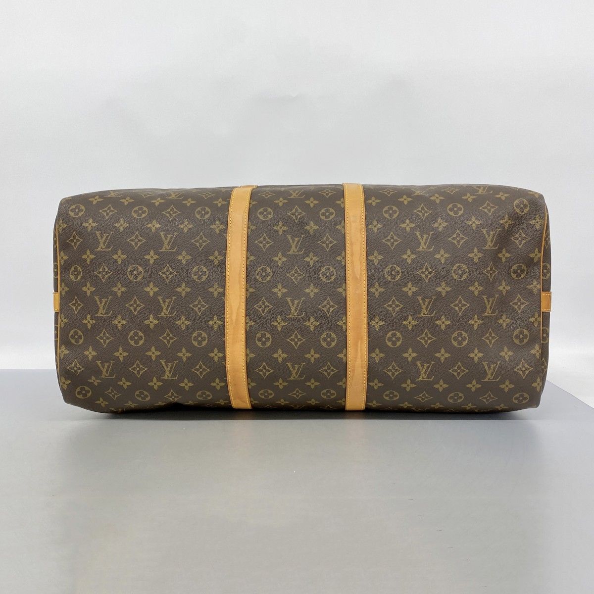 Louis Vuitton Boston Bag Monogram Keepall Bandouliere 60 Brown — view 3