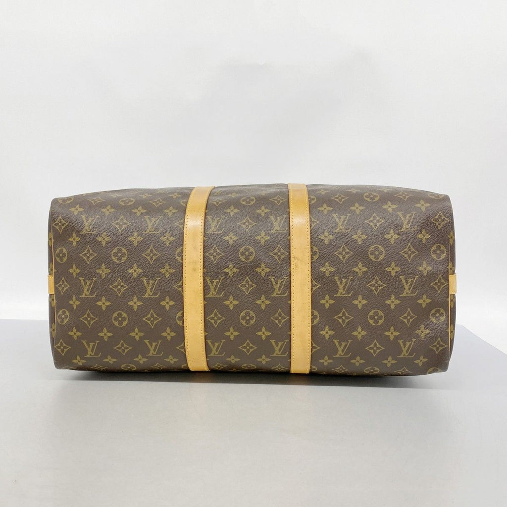 Louis Vuitton Boston Bag Monogram Keepall Bandouliere 50 Brown — view 3