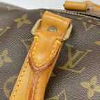 Louis Vuitton Boston Bag Monogram Keepall Bandouliere 50 Brown — view 9
