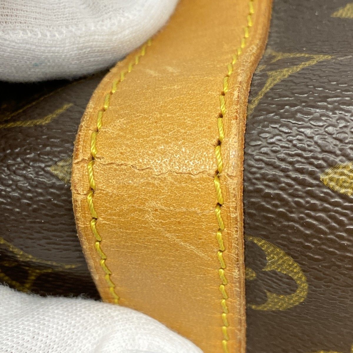 Louis Vuitton Boston Bag Monogram Keepall Bandouliere 50 Brown — view 6