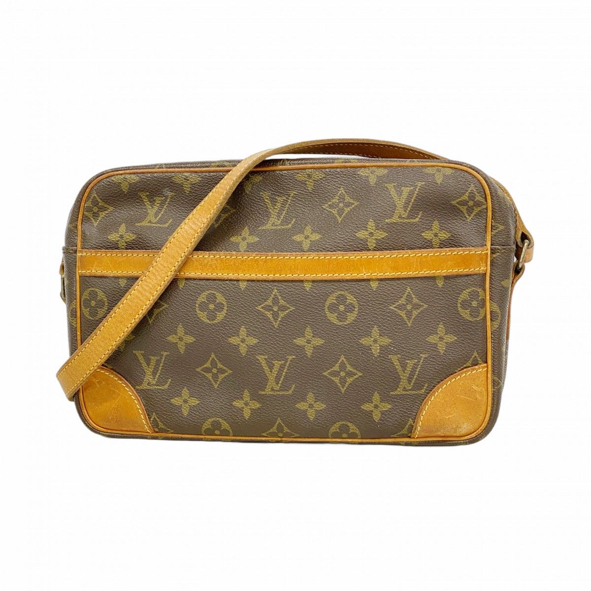 Louis Vuitton Shoulder Bag Monogram Trocadero 27 Brown