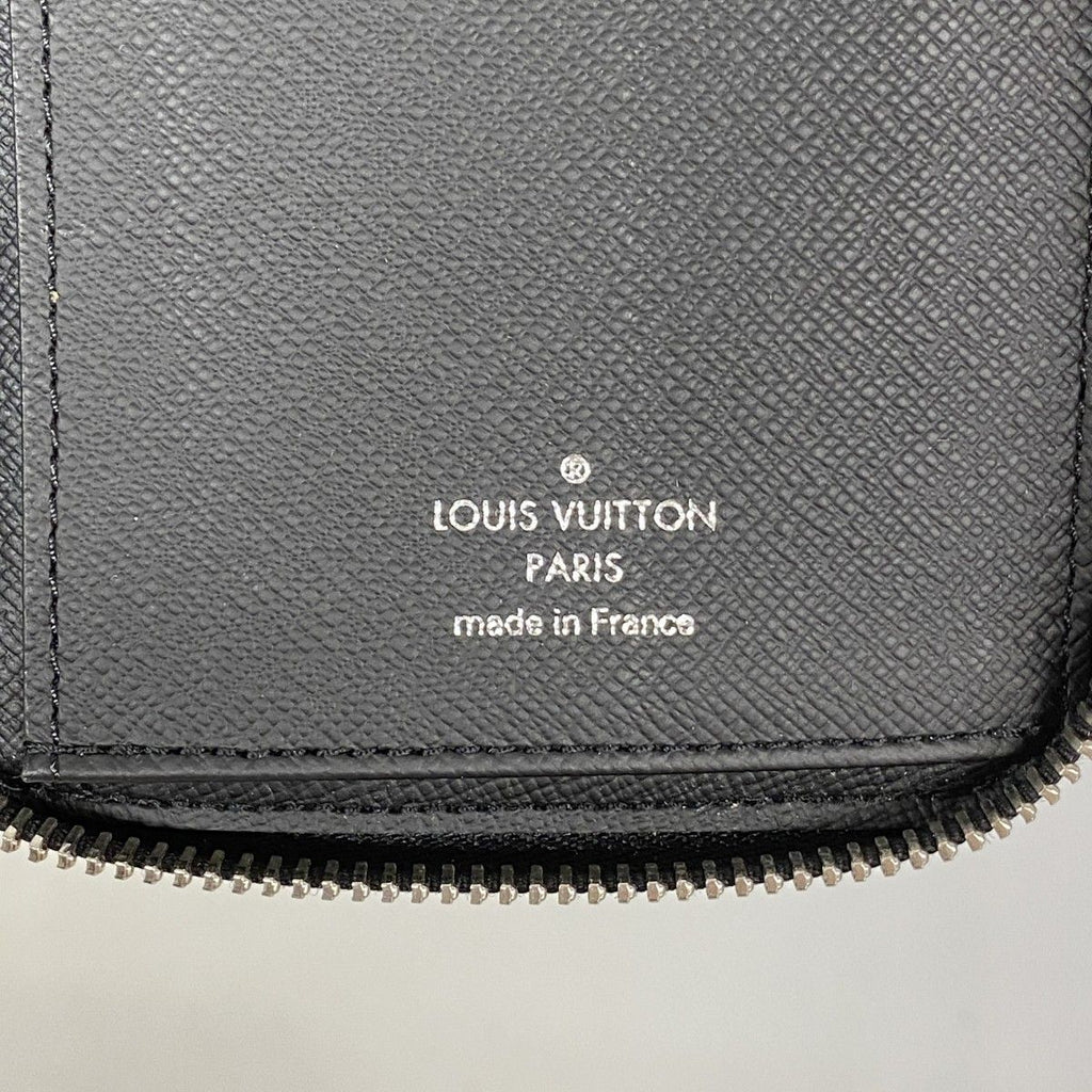 Louis Vuitton Wallet Damier Graphite Zippy Vertical Black Gray — view 4