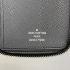 Louis Vuitton Wallet Damier Graphite Zippy Vertical Black Gray — view 4