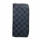 Louis Vuitton Wallet Damier Graphite Zippy Vertical Black Gray