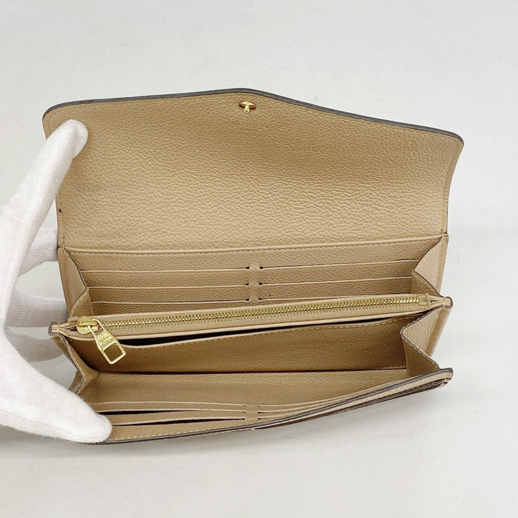 Louis Vuitton Wallet Monogram Empreinte Portefeuille Sarah Papyrus — view 3