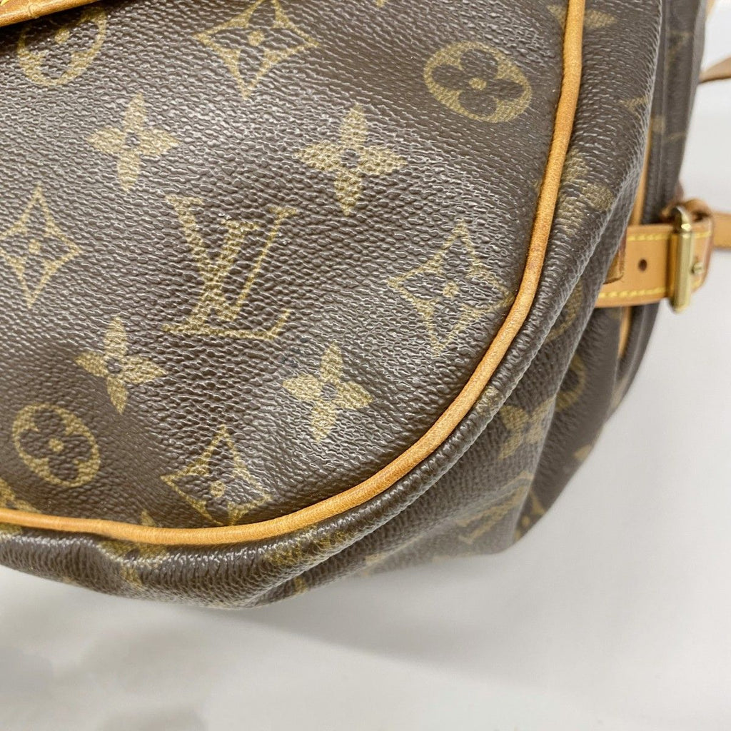 Louis Vuitton Shoulder Bag Monogram Saumur 35 Brown — view 9