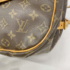 Louis Vuitton Shoulder Bag Monogram Saumur 35 Brown — view 9