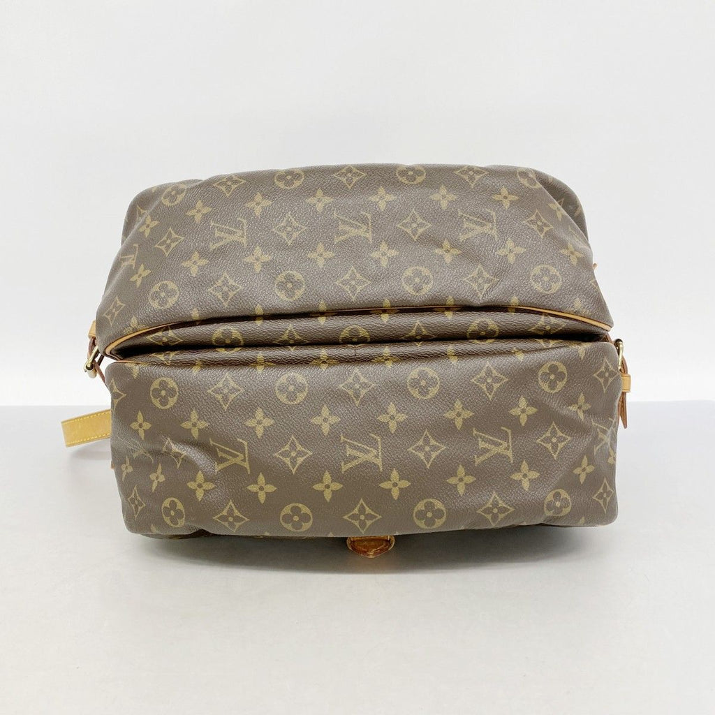 Louis Vuitton Shoulder Bag Monogram Saumur 35 Brown — view 3