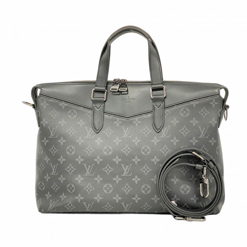 Louis Vuitton Business Monogram Eclipse Briefcase Explorer Black 2-Way