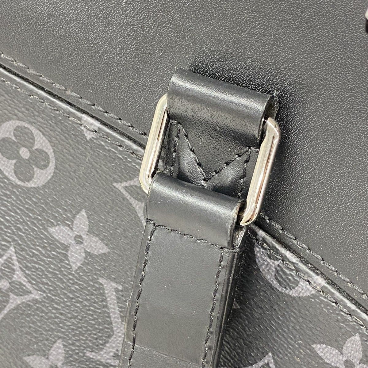 Louis Vuitton Business Monogram Eclipse Briefcase Explorer Black 2-Way — view 8